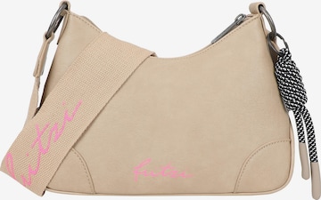 Borsa a tracolla 'Lou' di Fritzi aus Preußen in giallo: frontale