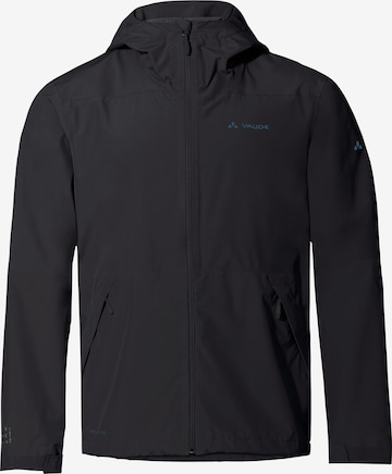 VAUDE Outdoorjacke 'Neyland' in Schwarz: predná strana