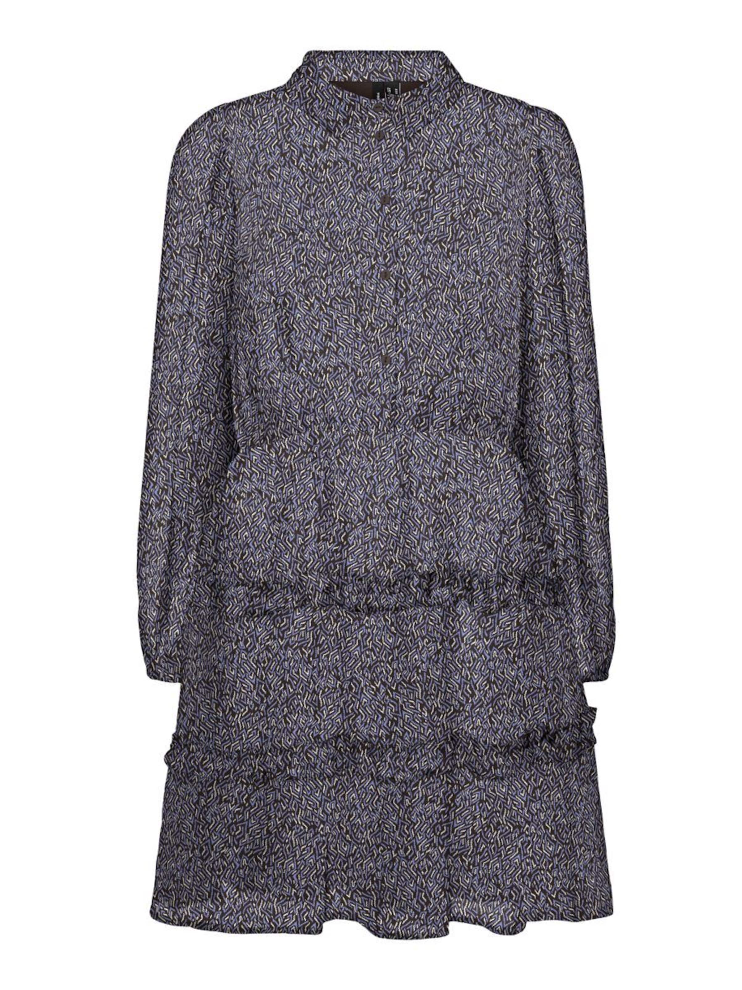 VERO MODA Blusenkleid in Braun: Vorderseite