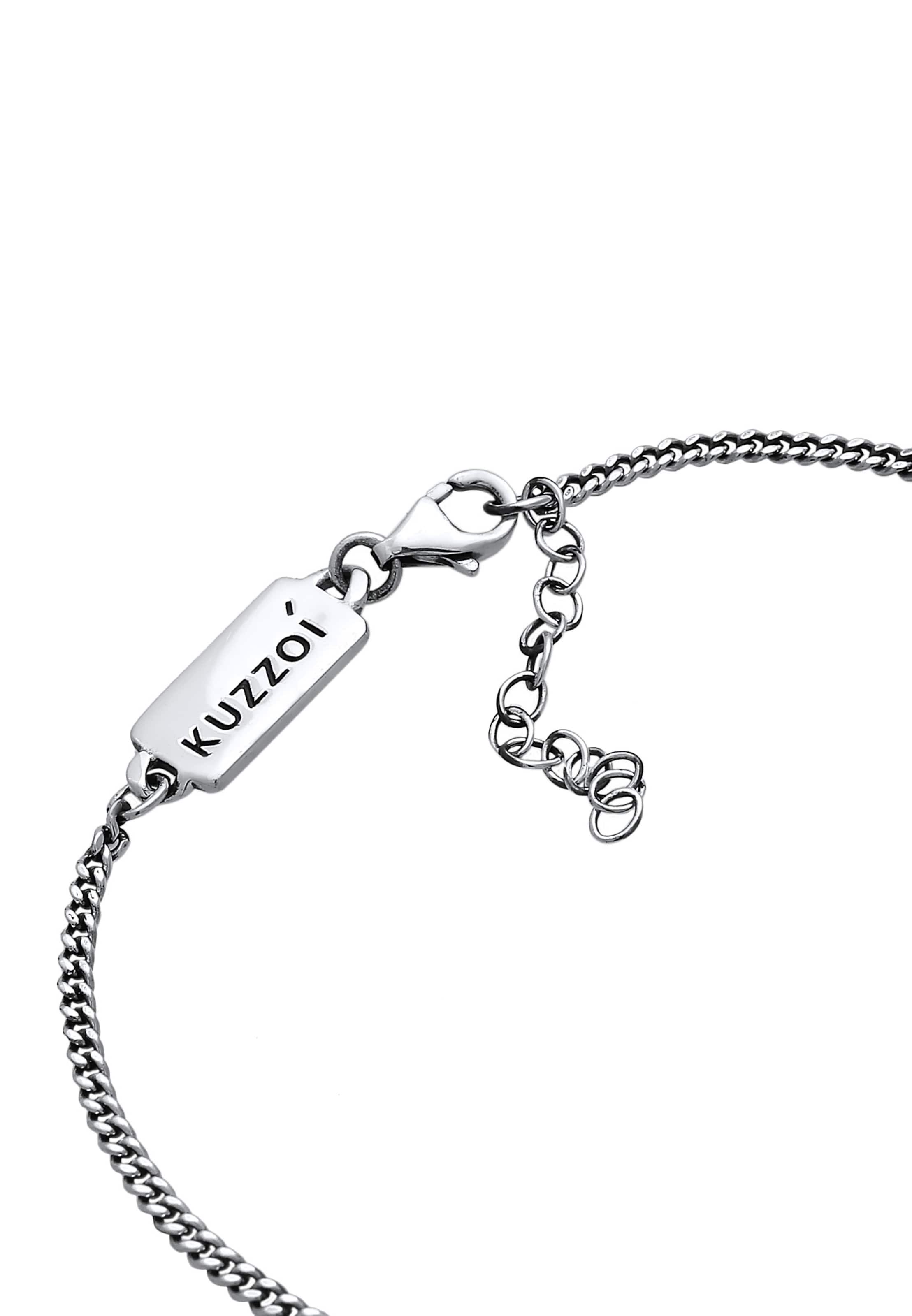 Männer Schmuck KUZZOI Armband Basic Armband in Grau - WM10075 Männer Schmuck KUZZOI Armband Basic Armband in Grau - WM10075