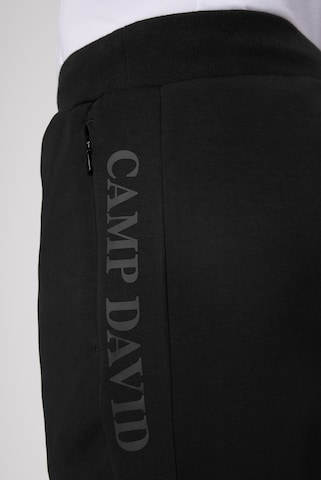 CAMP DAVID Regular Pants in Black