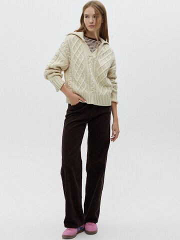 Pull&Bear Pullover in Beige