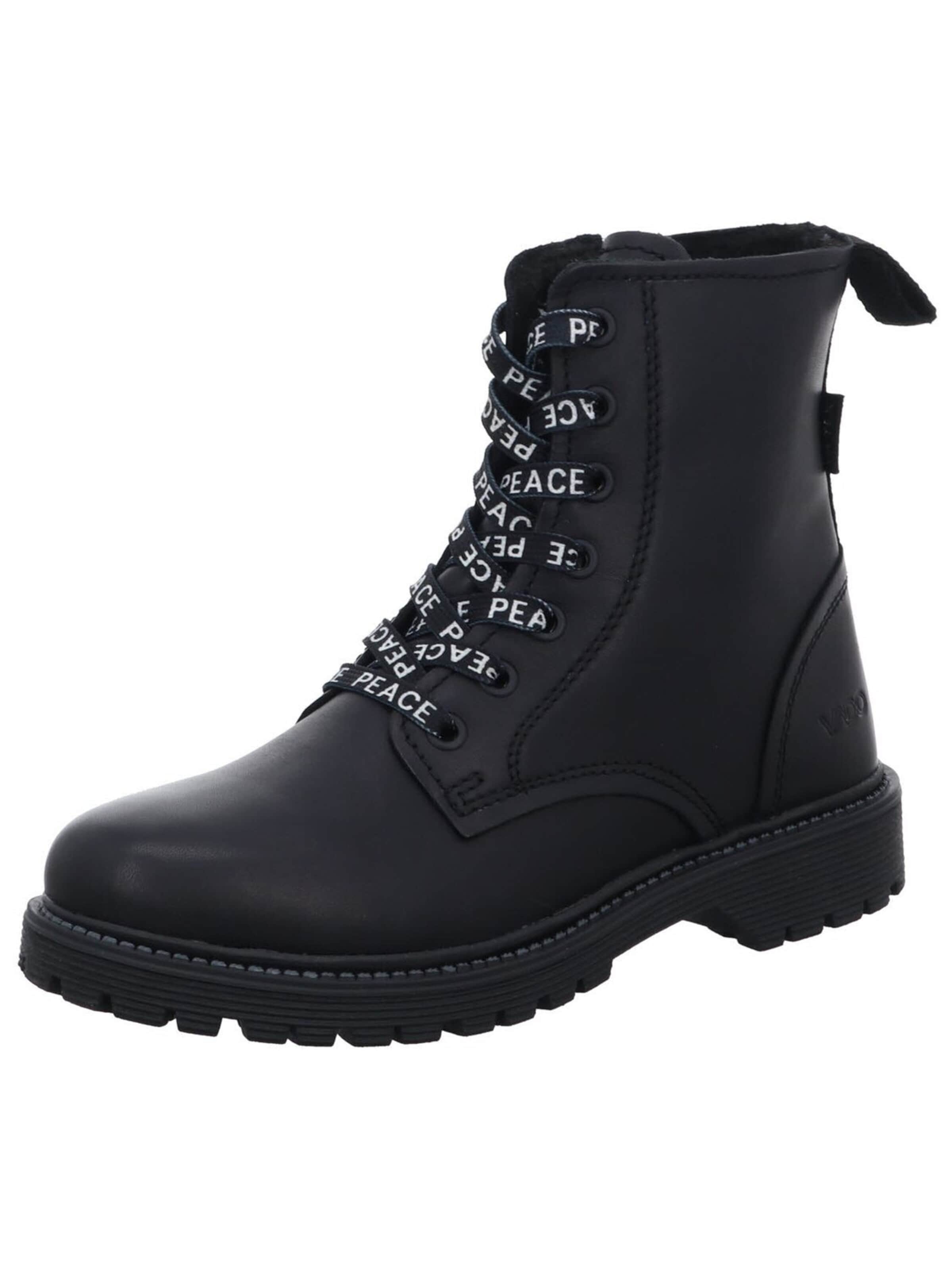 Vado Boots 'Stiefel Mädchen 40903 001 Echtleder in schwarz' in Black: front