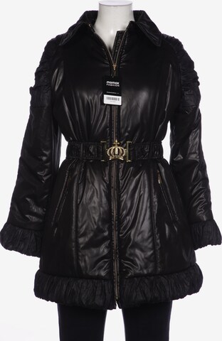 POMPÖÖS Jacket & Coat in M in Black: front