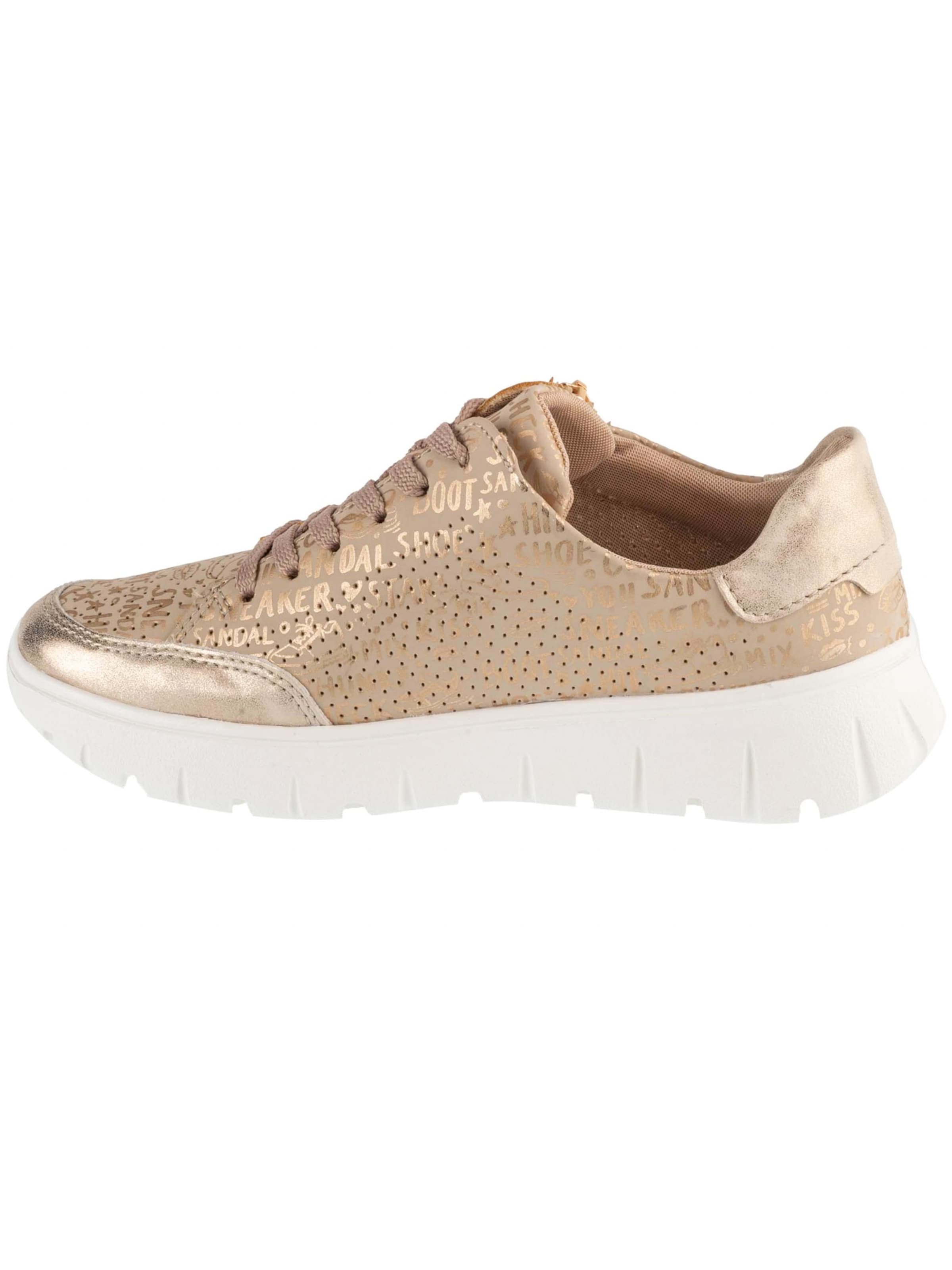 Rieker Sneakers 'N1316' in Beige: front