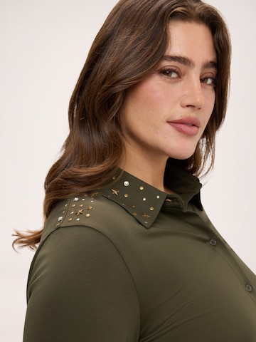 Camicia da donna di Fiorella Rubino in verde