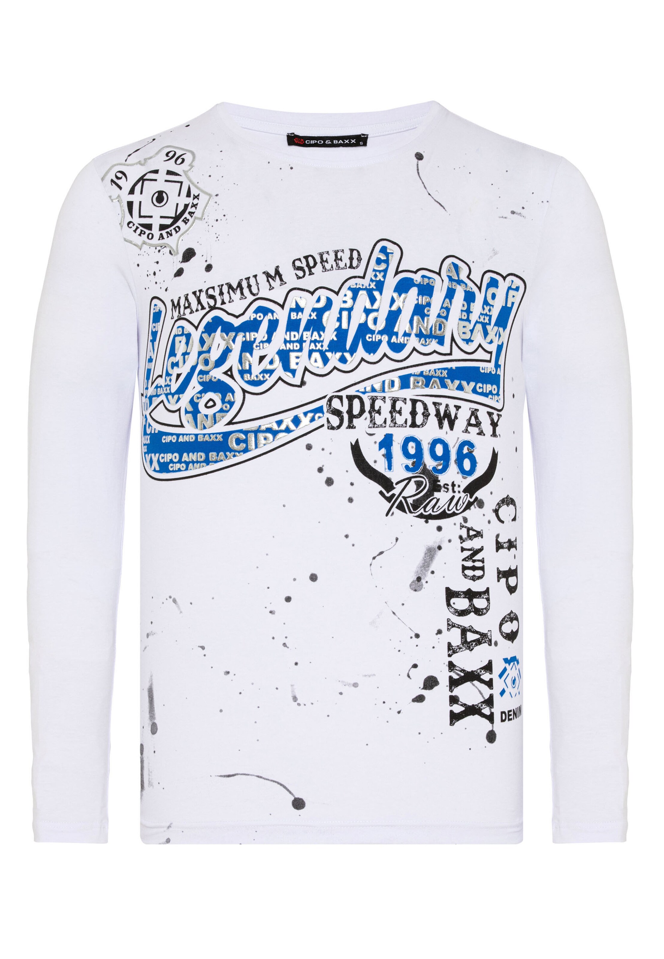 CIPO & BAXX Shirt in White: front