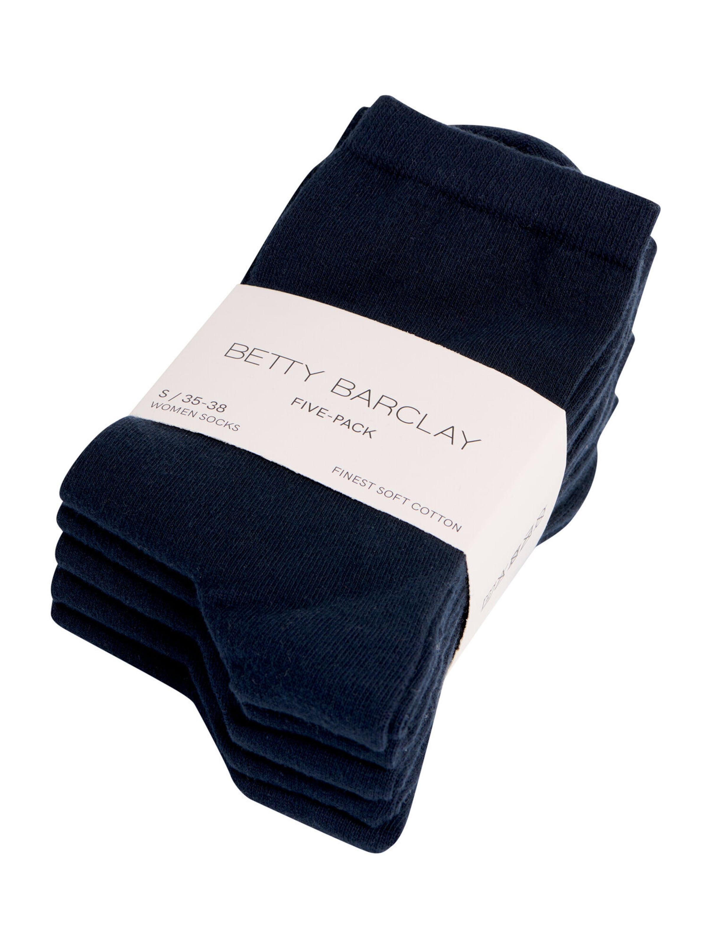 Calza velata di Betty Barclay in blu: frontale