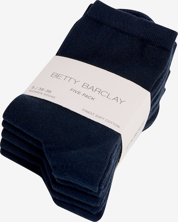 Calza velata di Betty Barclay in blu: frontale