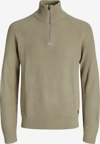 JACK & JONES Sweater in Brown: front