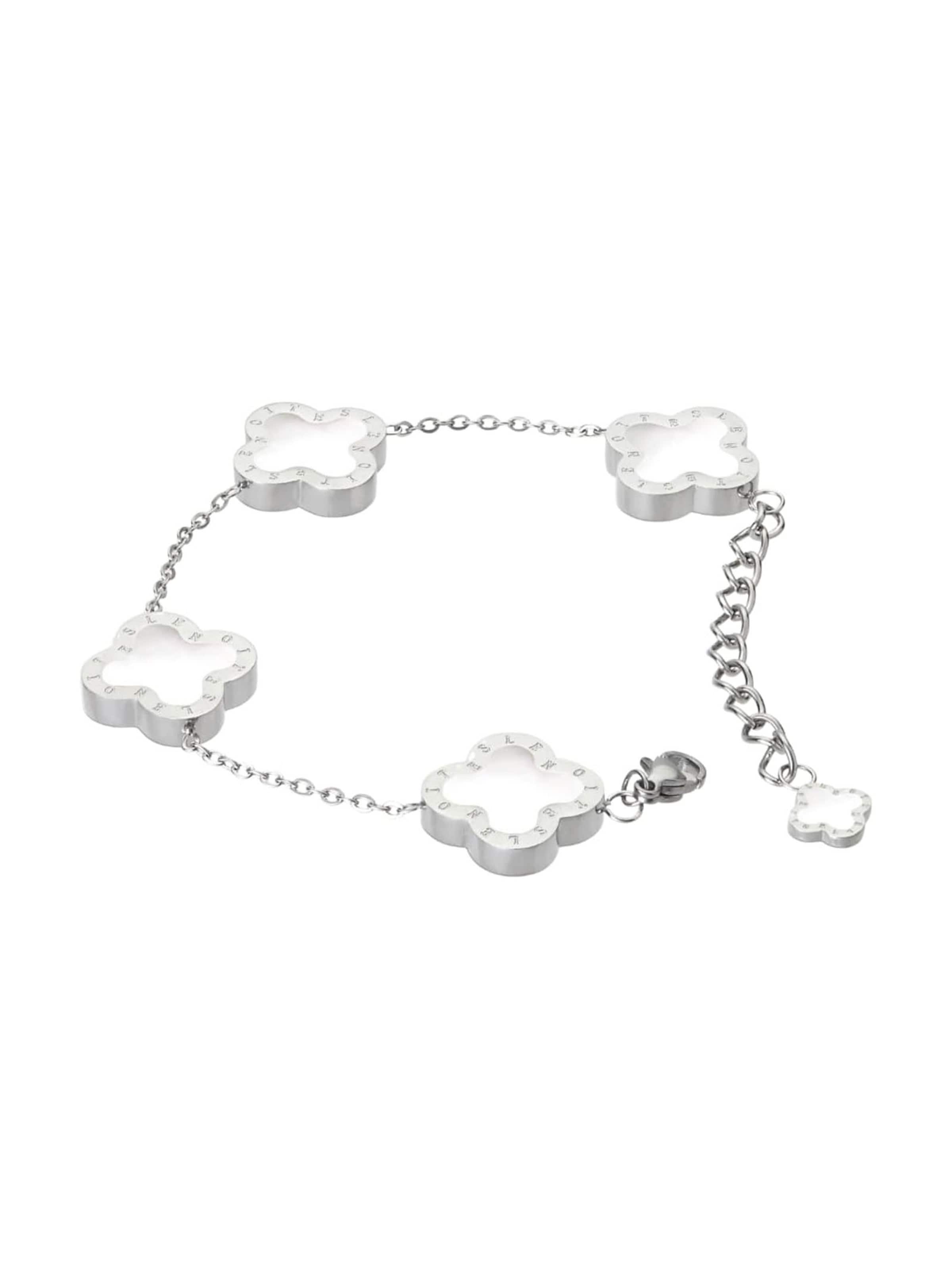 Lenoites Bracelet in Silver: front