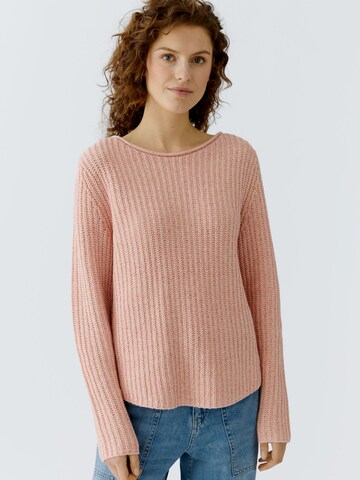OUI Sweater 'NAOLIN' in Pink: front