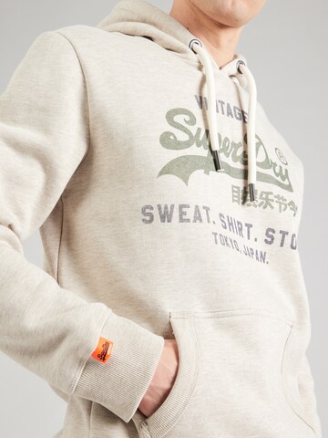 Superdry Mikina 'Heritage' – béžová