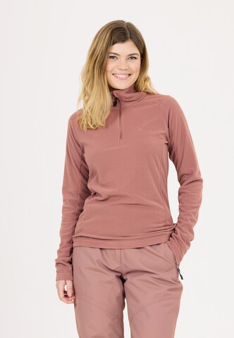 Whistler Sports sweatshirt in Brown: front