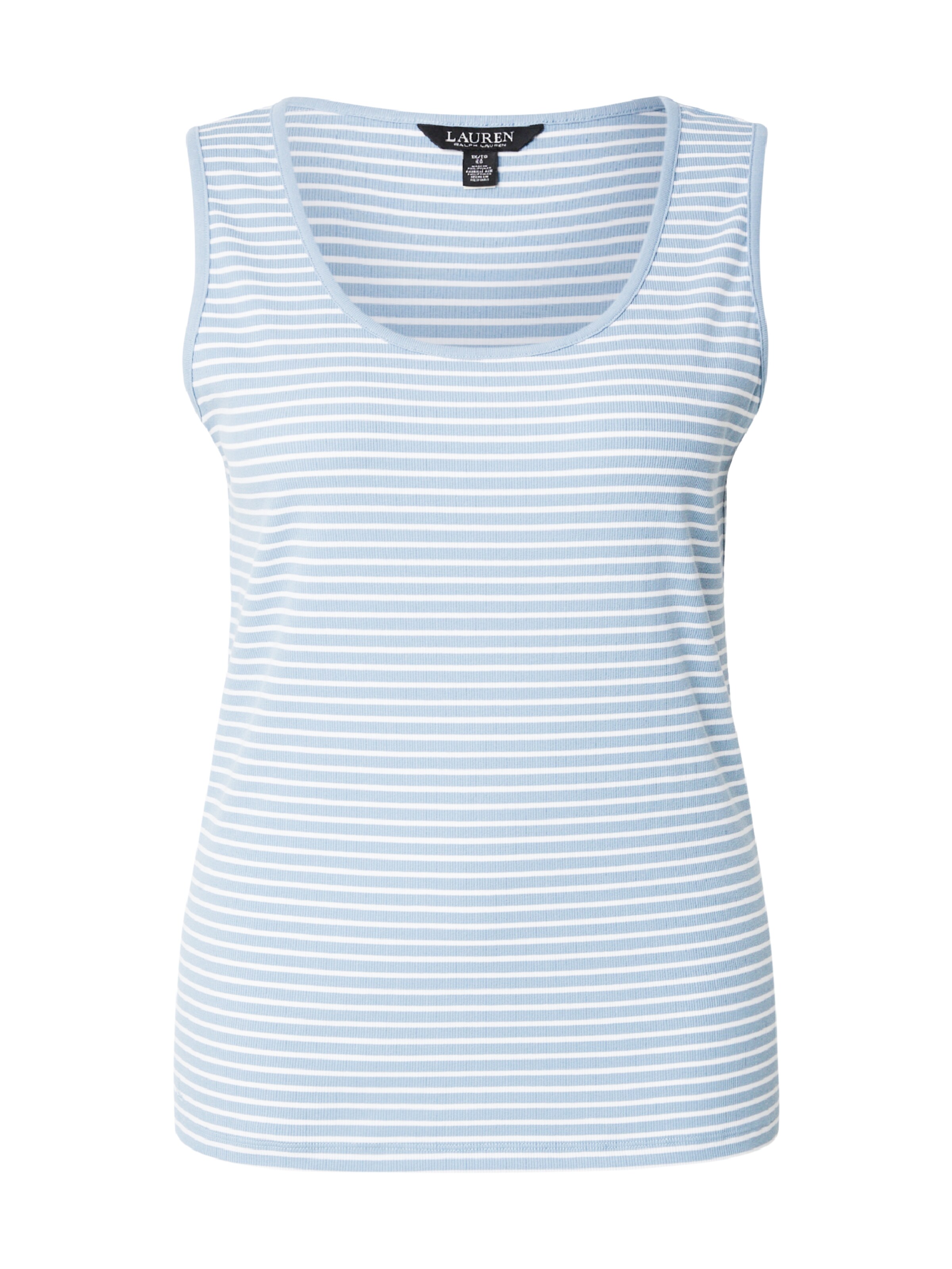 Lauren Ralph Lauren Plus Top - kék: elől
