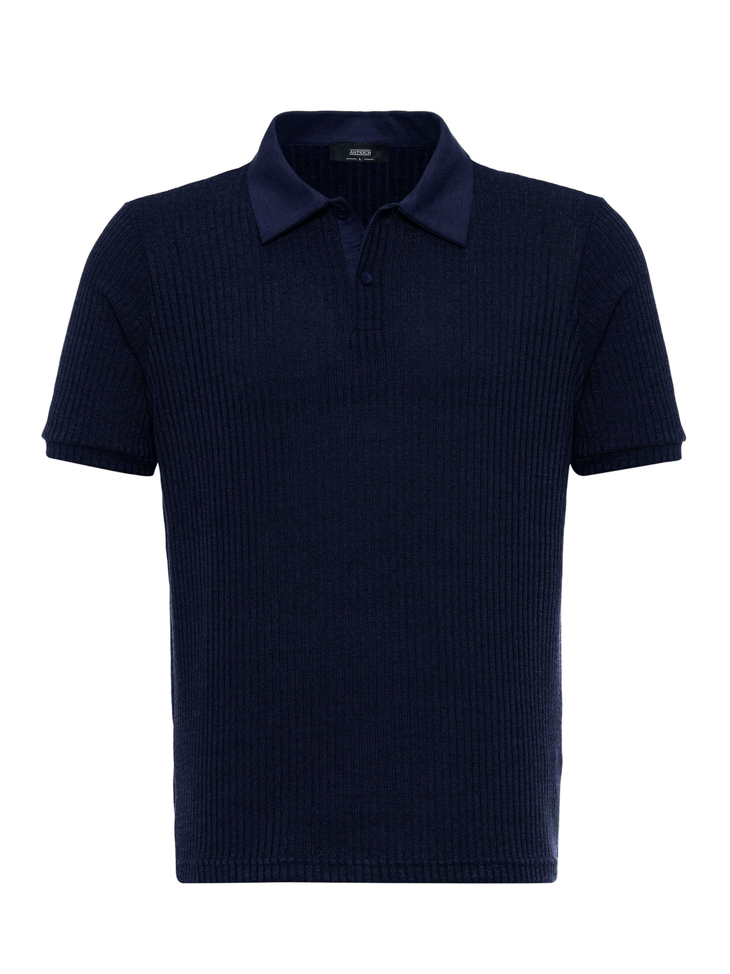 Maglietta di Antioch in blu: frontale