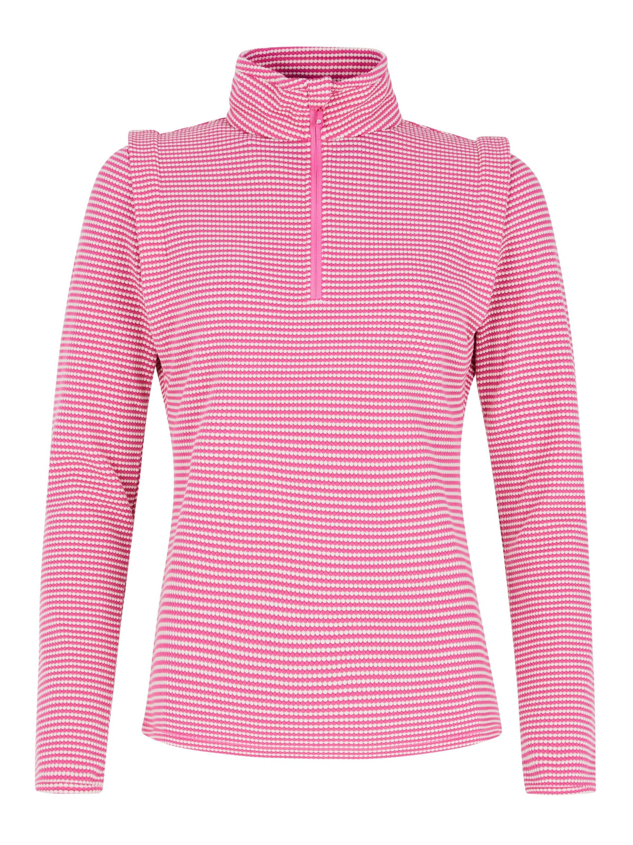 PROTEST Sportief sweatshirt 'PRTIVORY' in Roze: voorkant