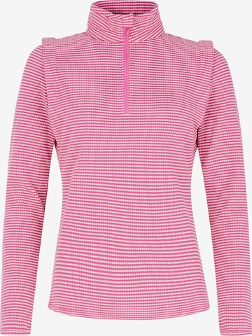 PROTEST Sportief sweatshirt 'PRTIVORY' in Roze: voorkant