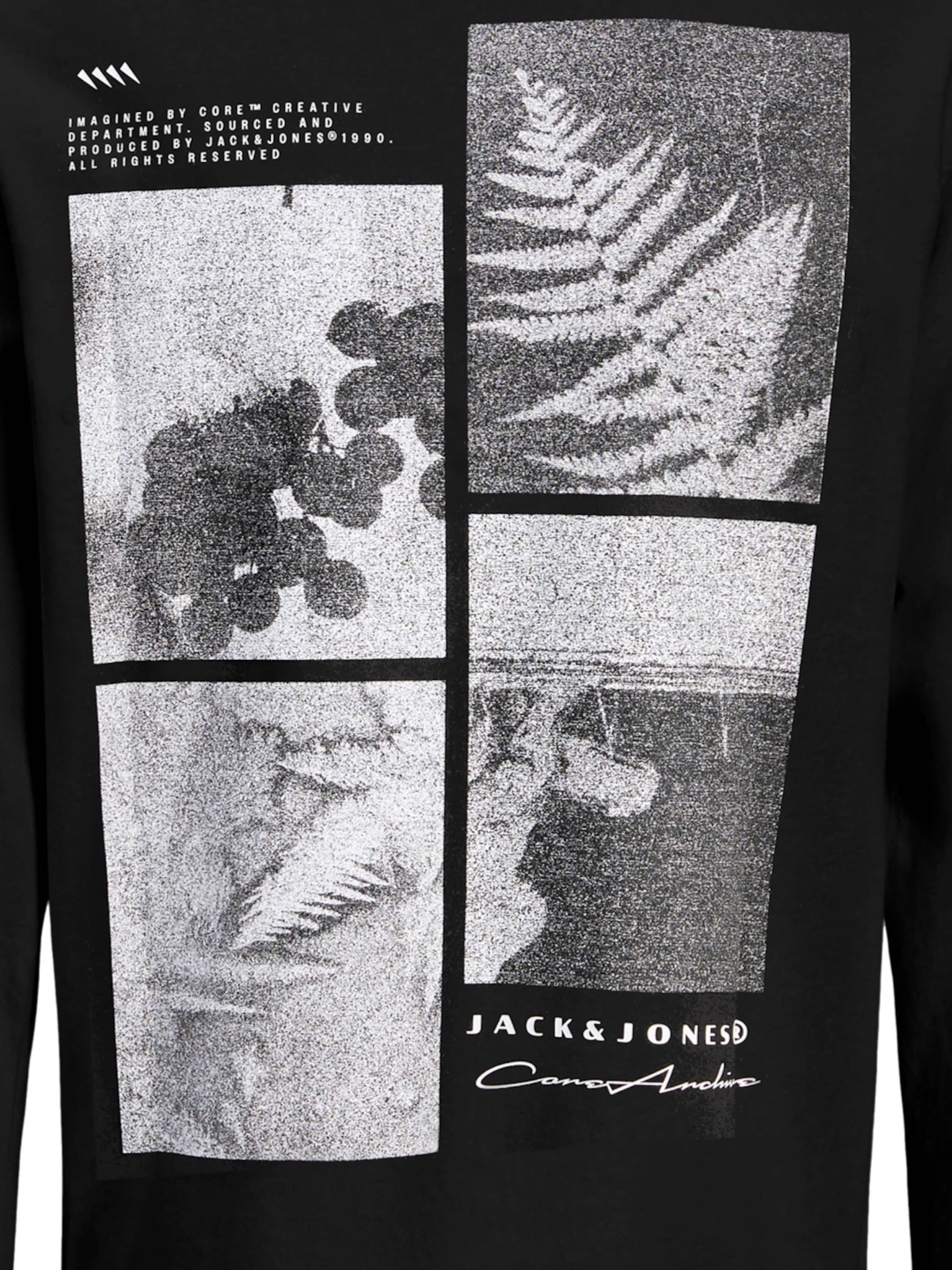 Maglietta di Jack & Jones Junior in nero