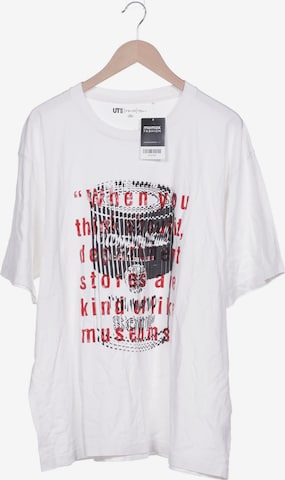 UNIQLO T-Shirt XXL in Weiß: predná strana