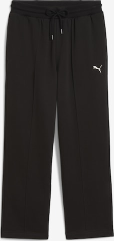 PUMA Loosefit Hose in Schwarz: Vorderseite