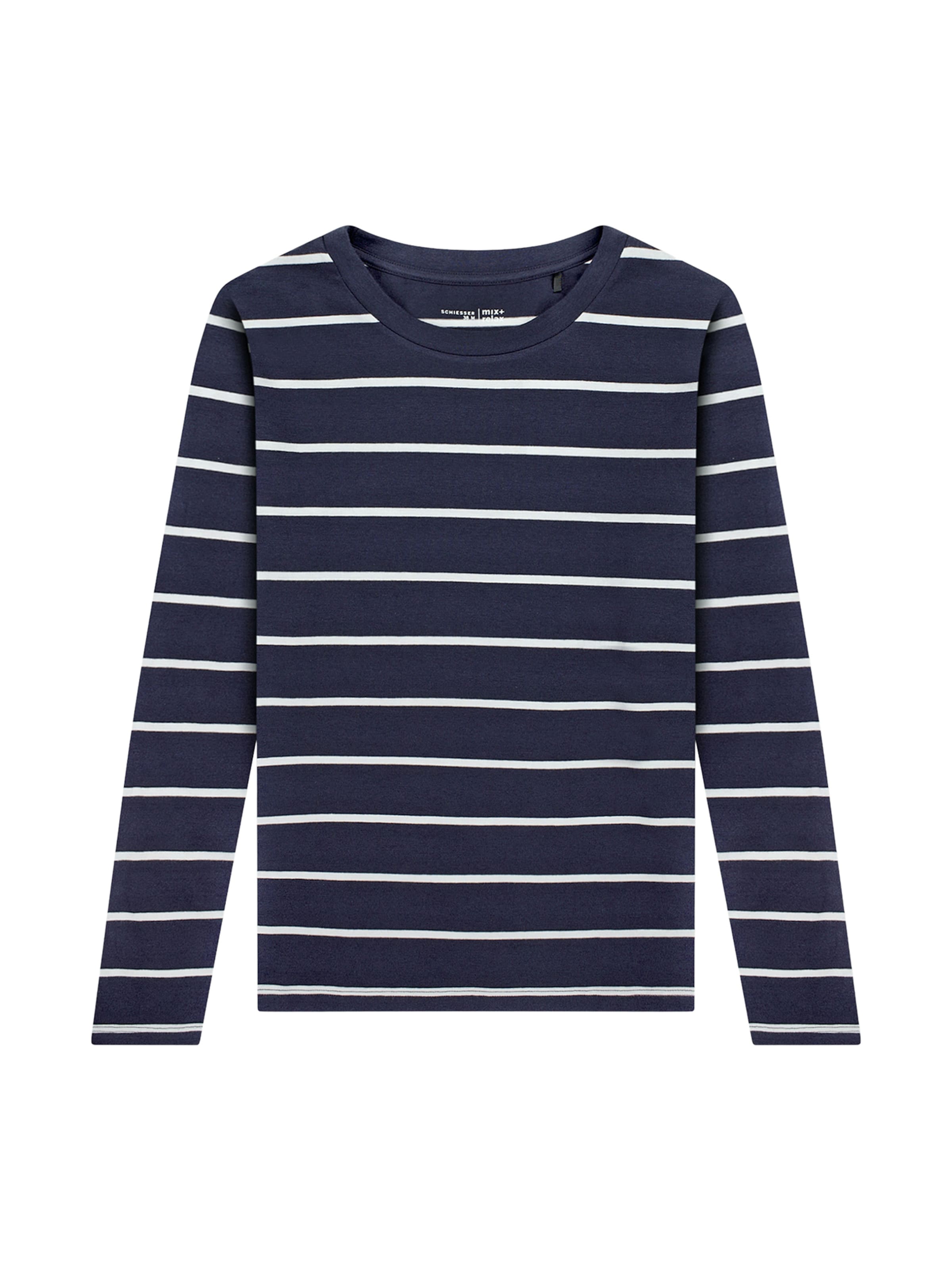 Chemise de nuit ' Mix Relax ' SCHIESSER en bleu : devant
