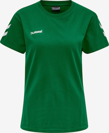 T-shirt fonctionnel Hummel en vert : devant