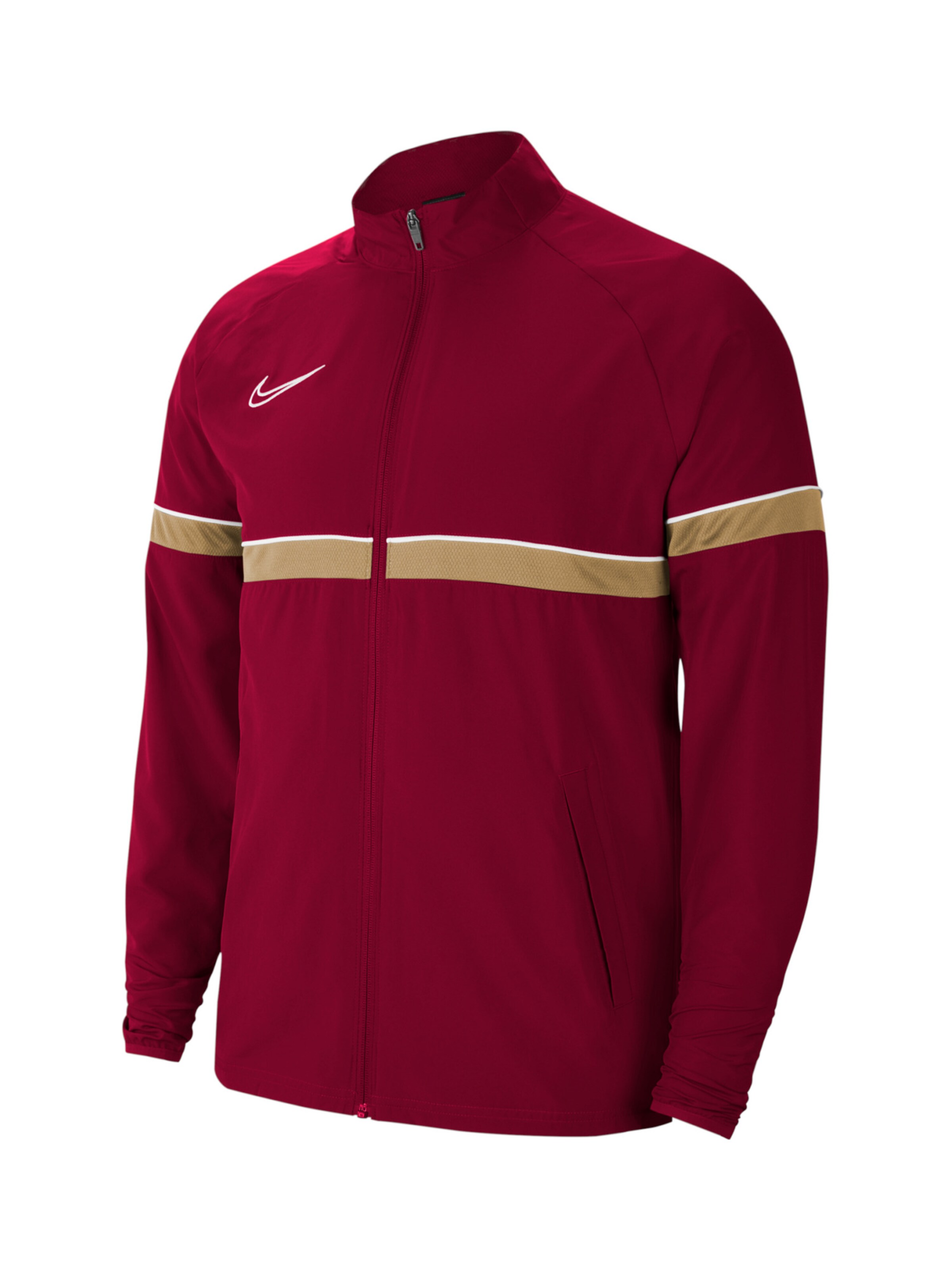 NIKE Sportjacke 'Academy 21' in Rot: Vorderseite