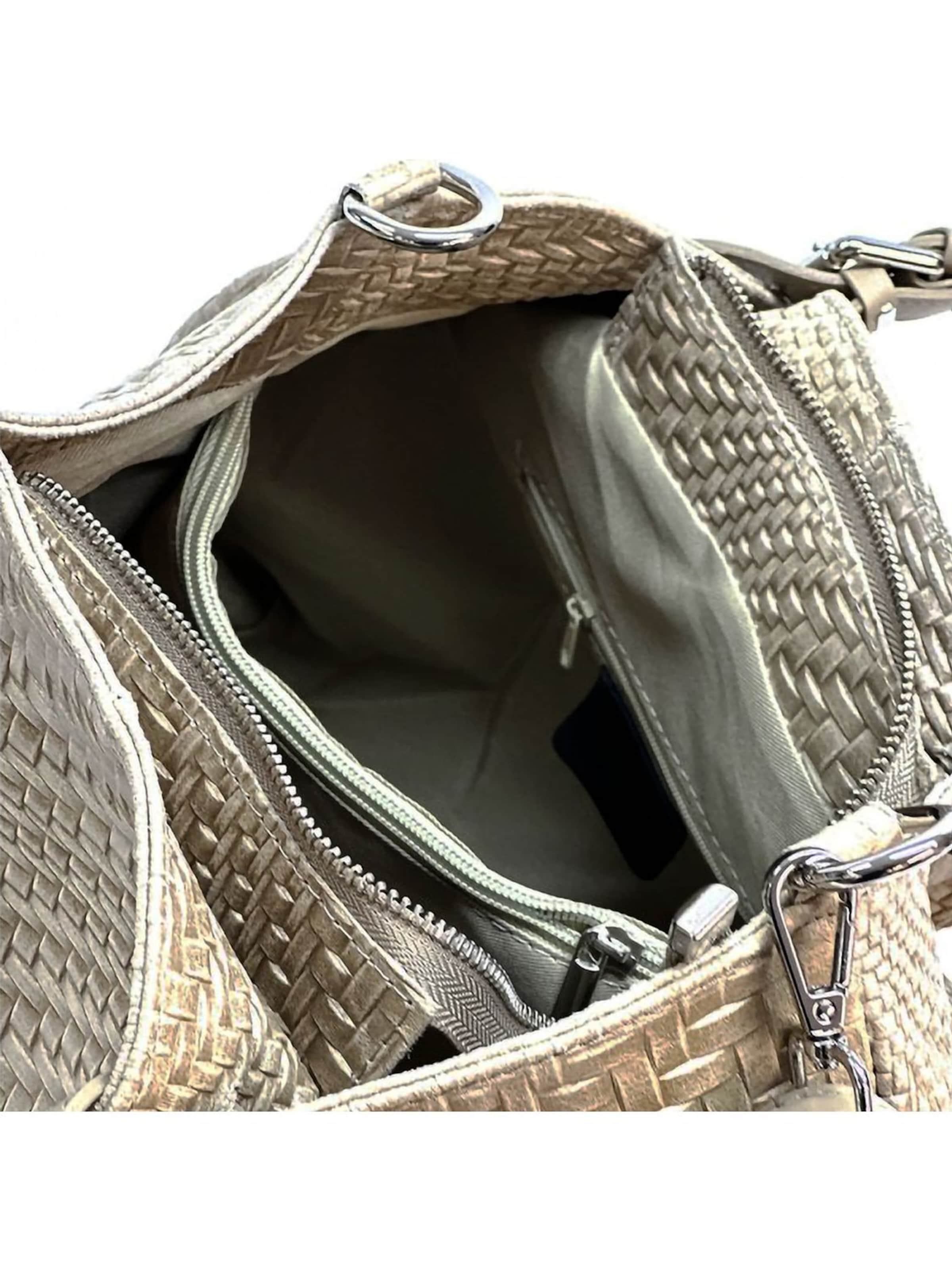 Florence Shoulder Bag in Beige