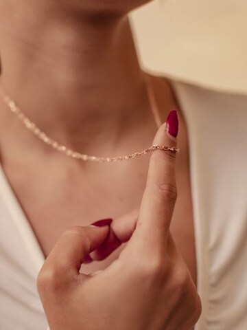 Hey Happiness - Cadena 'Mariner' en oro