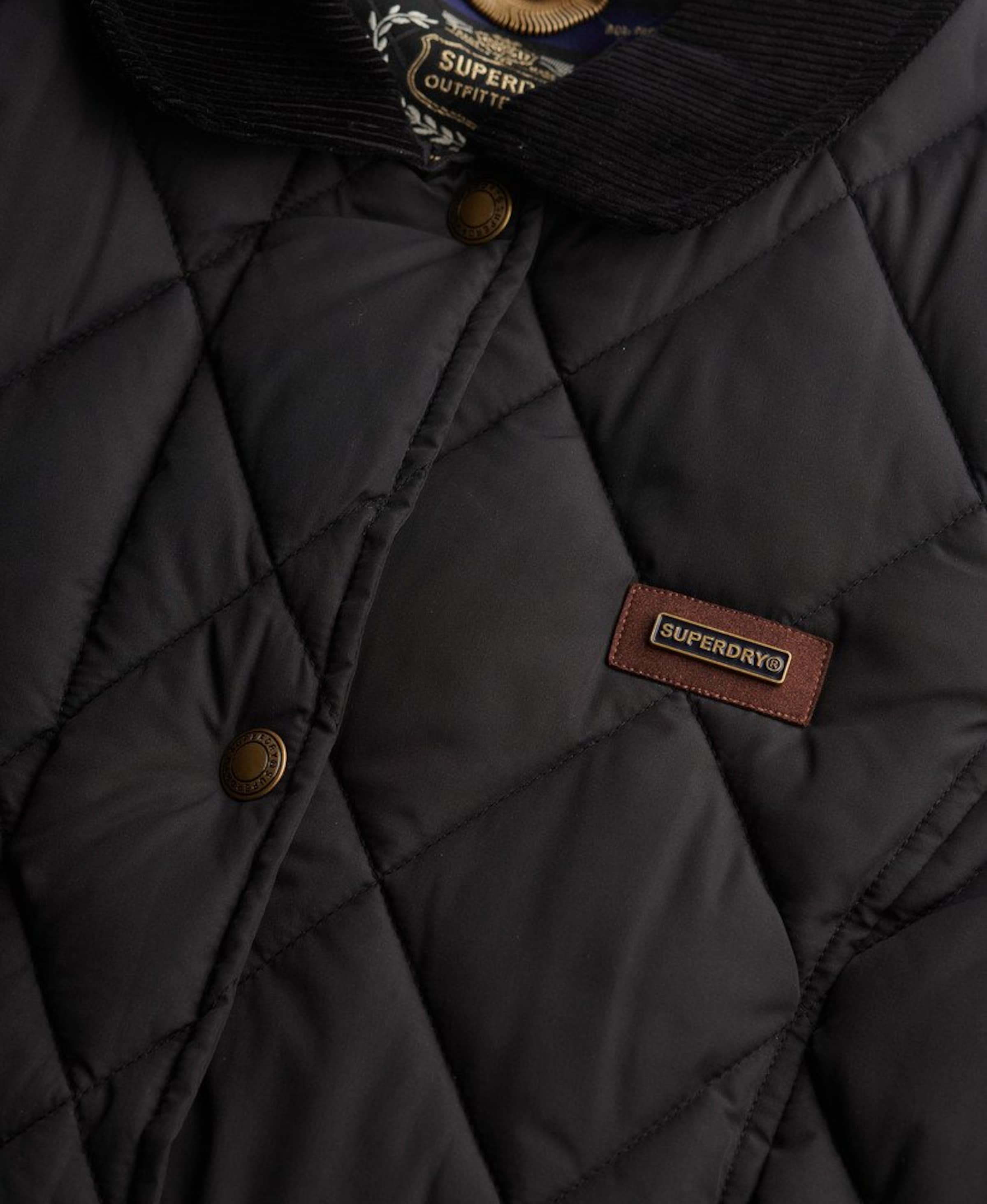 Superdry & Co Přechodná bunda – černá