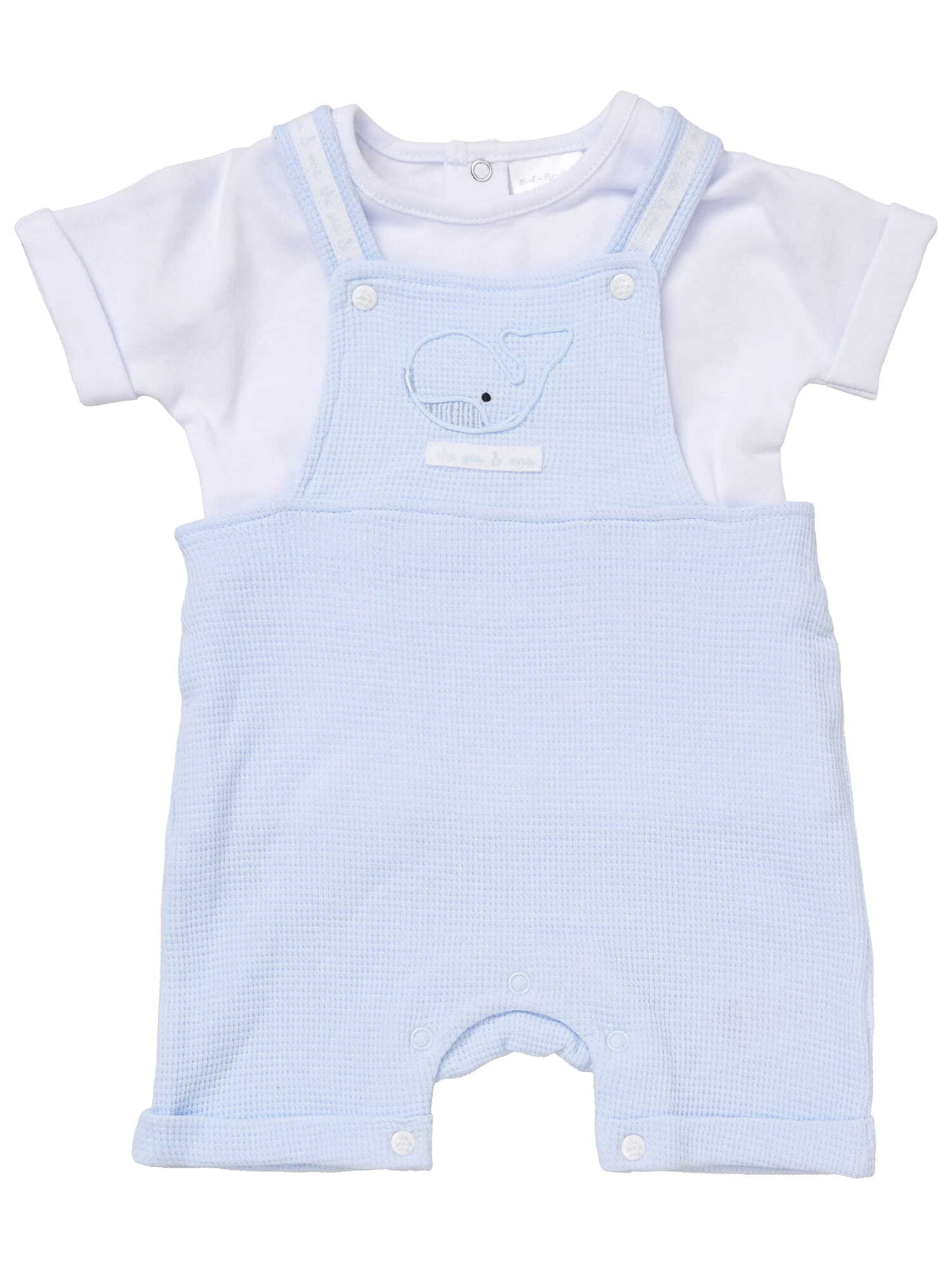 Set 'Wal' Rock a Bye Baby Boutique en blanc : devant