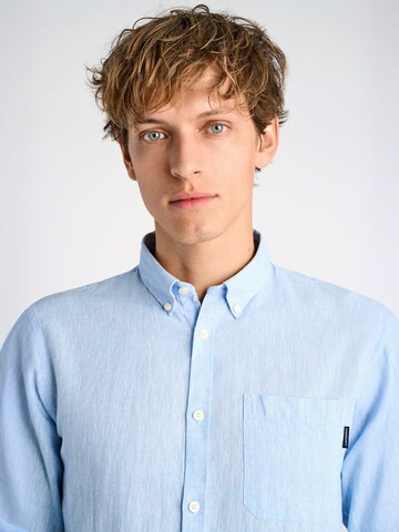 Lindbergh Regular fit Overhemd in Blauw