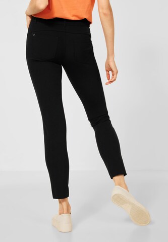 STREET ONE Slimfit Broek in Zwart