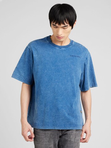 G-Star RAW - Camiseta en azul: frente