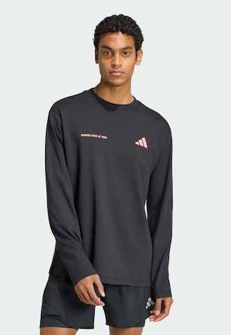 ADIDAS PERFORMANCE Performance shirt 'Adi365' in Black: front