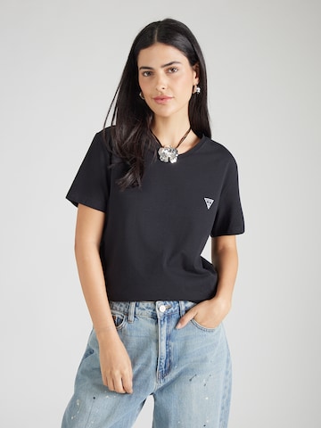 GUESS Shirt 'CALEB HERO' in Black: front