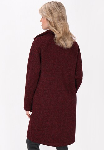 Veste en polaire 'Outwear' Schmuddelwedda en rouge