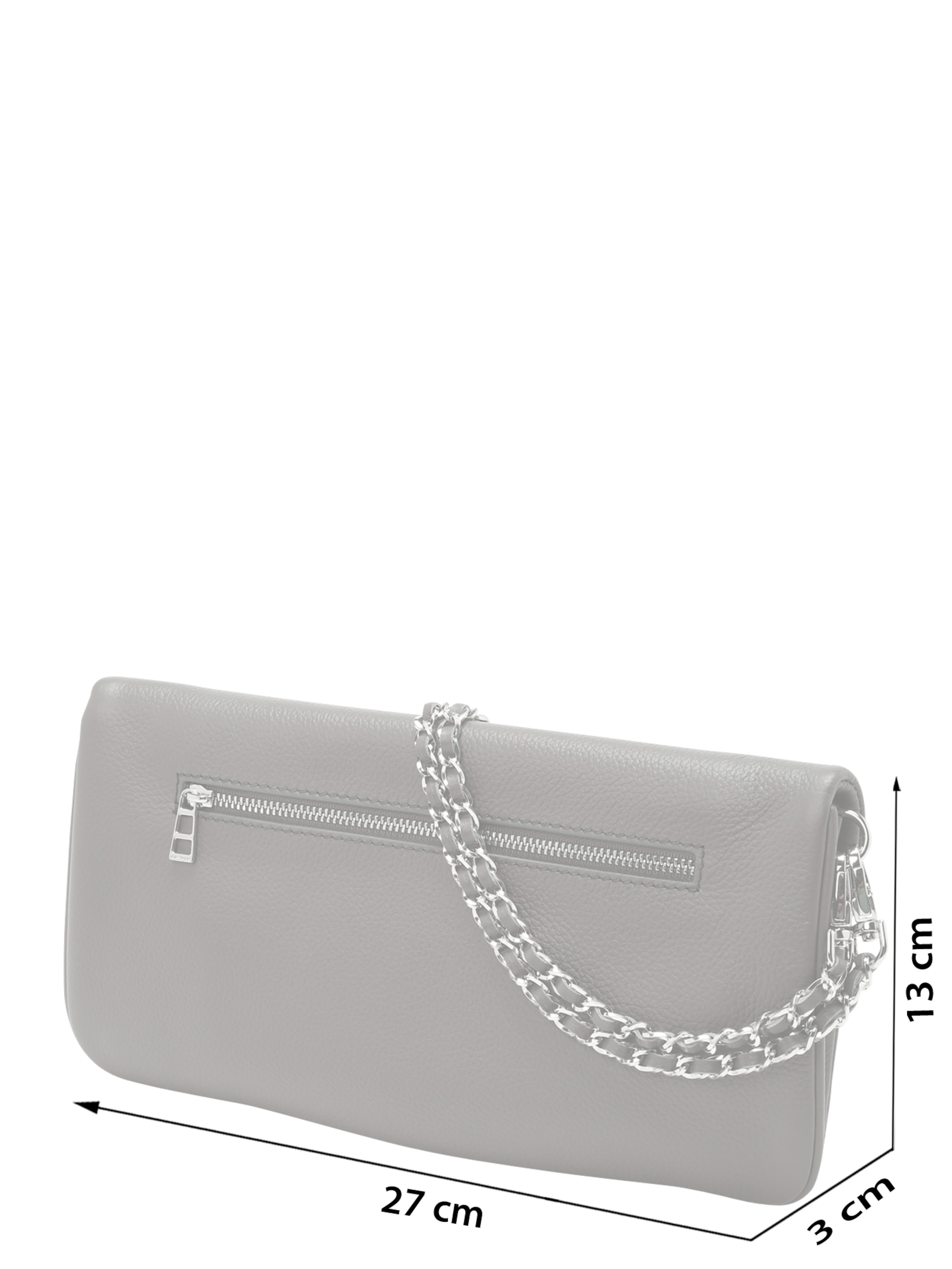 Pochette 'ROCK' Zadig & Voltaire en gris