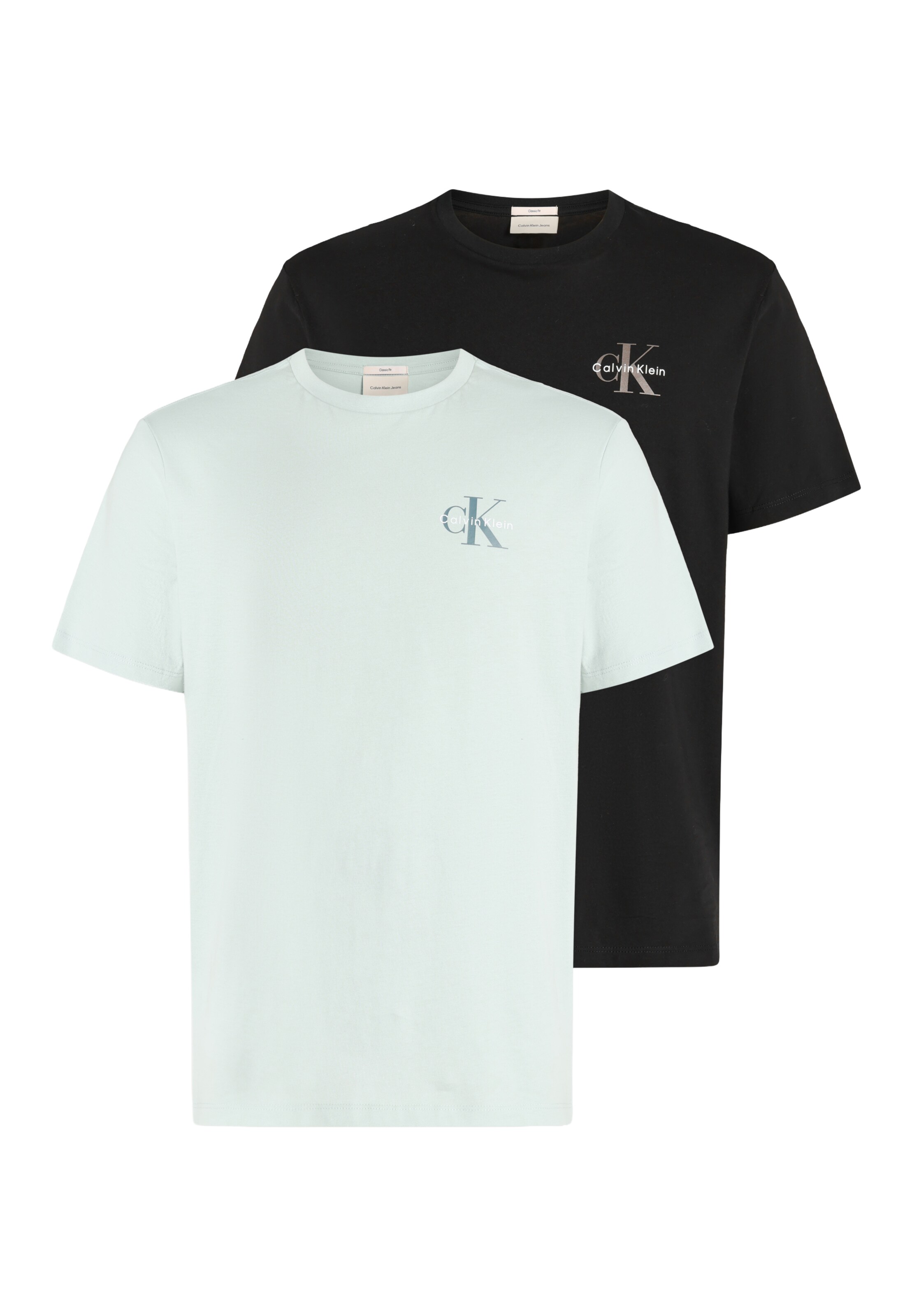 Calvin Klein Jeans Shirt 'CLASSIC' in Groen: voorkant