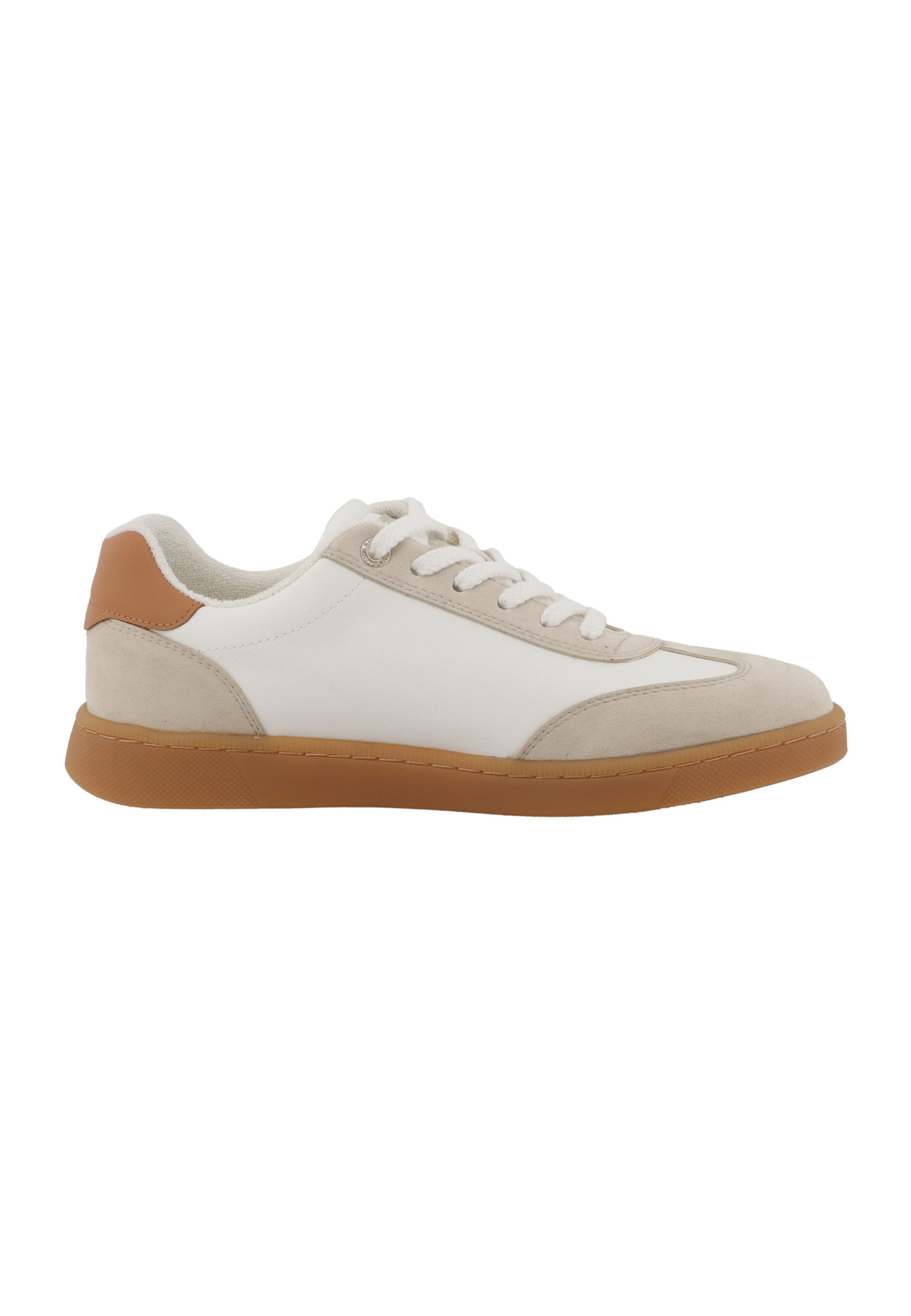 Baskets basses MUSTANG en blanc