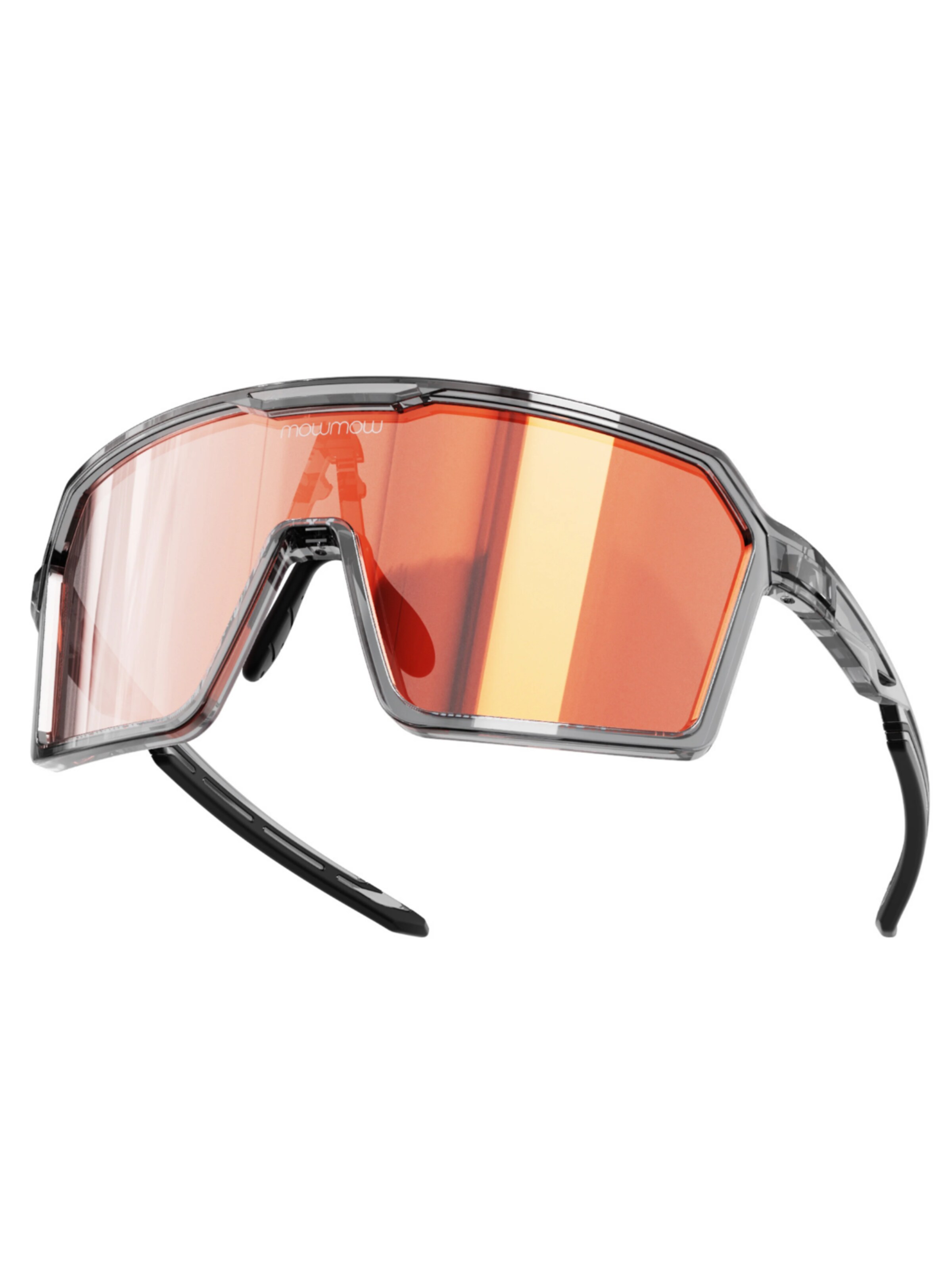 Mowmow Sportzonnebril 'MowMow Wizard Sunglasses - Sports Glasses - Photochromic Lens - Men - Women' in Rood: voorkant