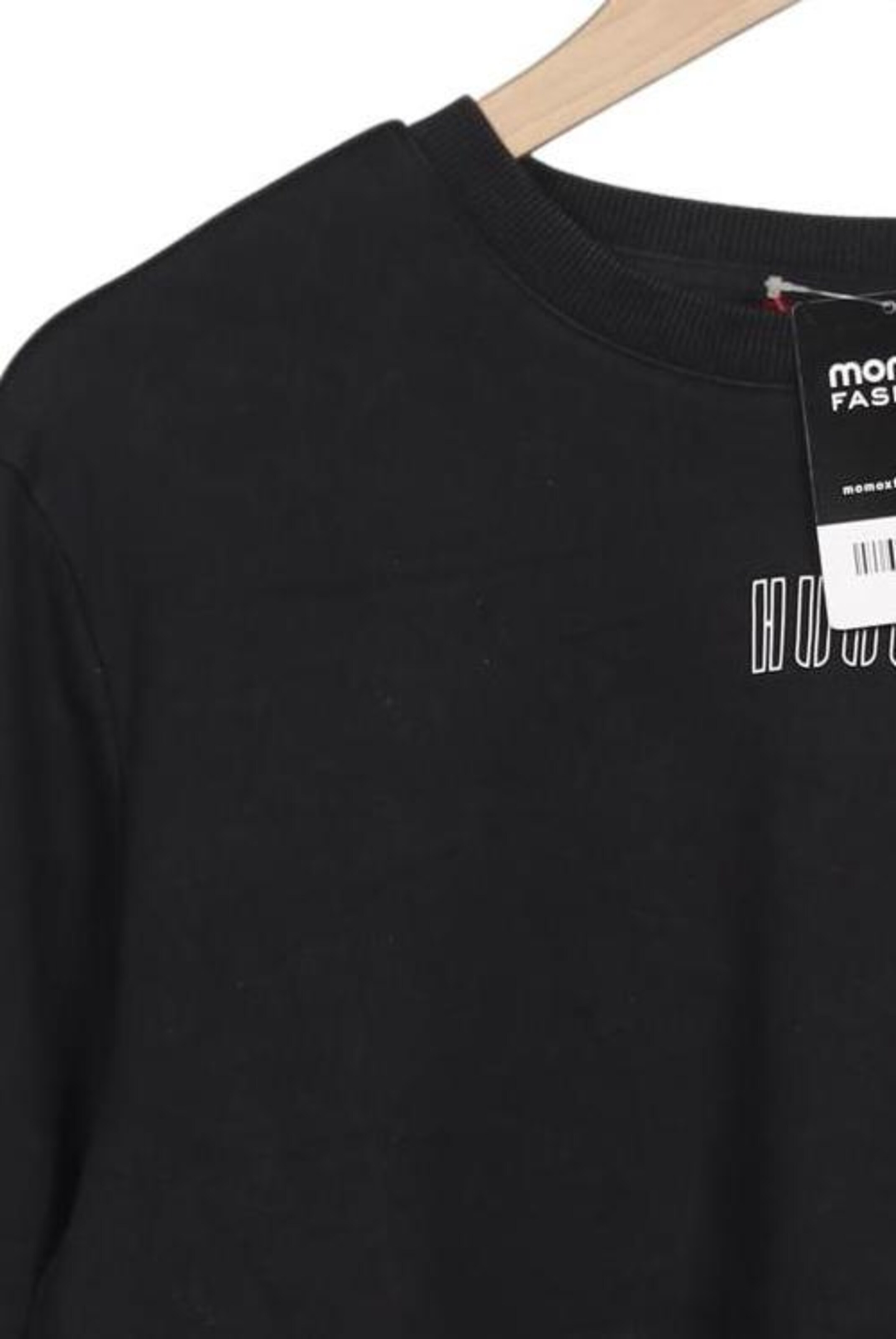 HUGO Sweatshirt & Zip-Up Hoodie in M in Black