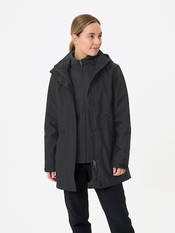 VAUDE Outdoorjas 'Idris IV' in Zwart