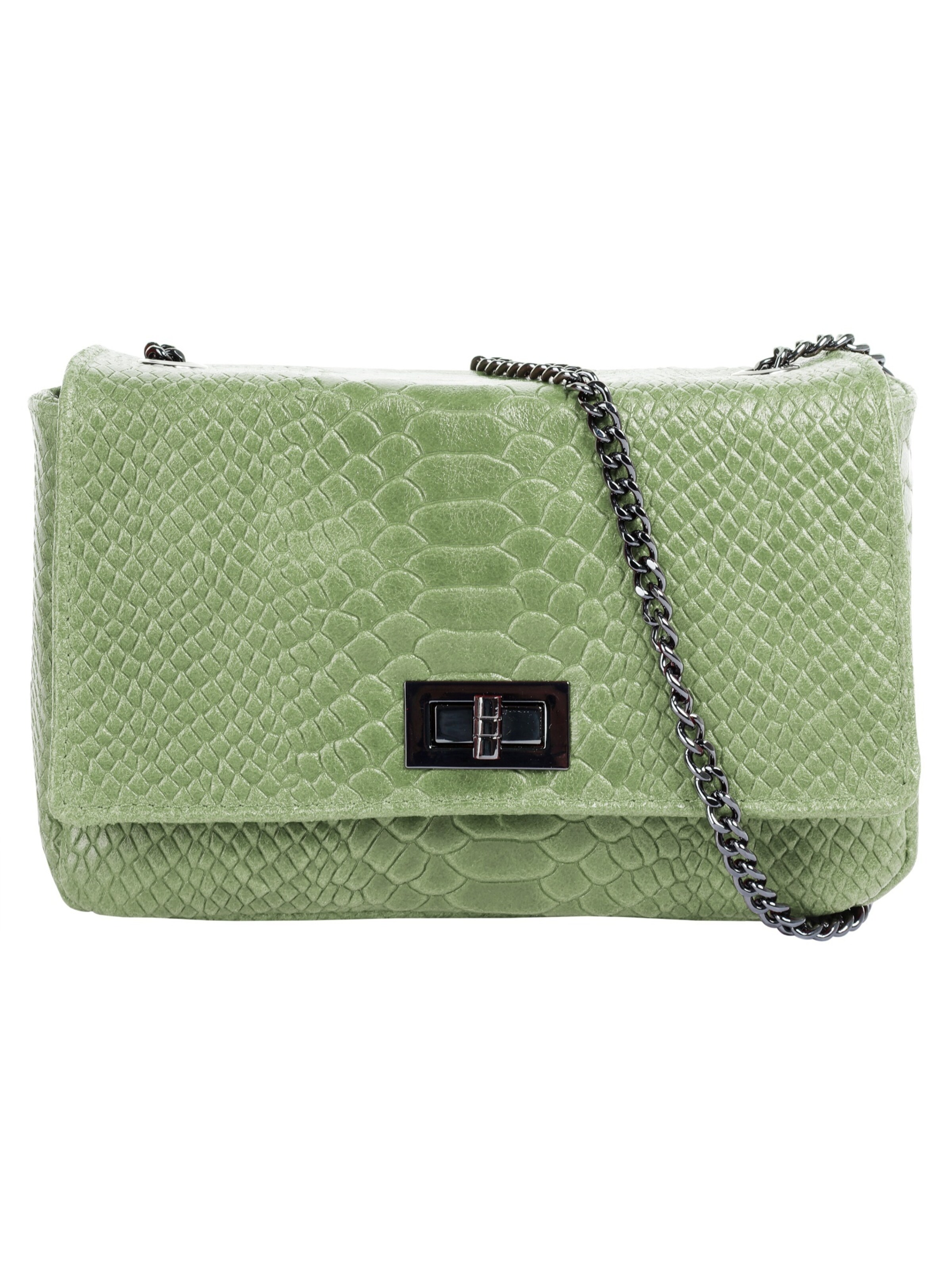 Sac à bandoulière Cluty en vert : devant