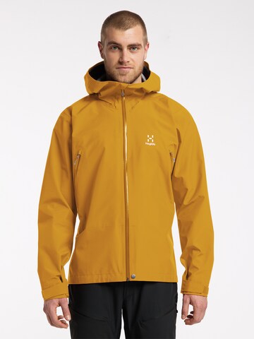 Haglöfs Outdoor jacket 'Roc GTX' in Yellow: front