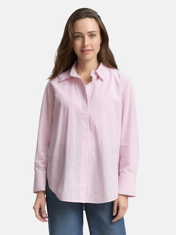 TOM TAILOR Blouse in Roze: voorkant