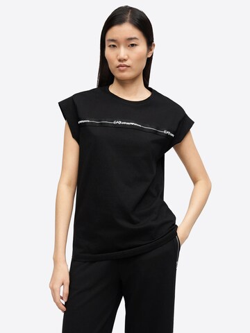 Maglietta '7W000958UC001' di EA7 Emporio Armani in nero: frontale