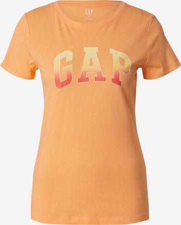 GAP Majica 'CLASSIC' | oranžna barva: sprednja stran