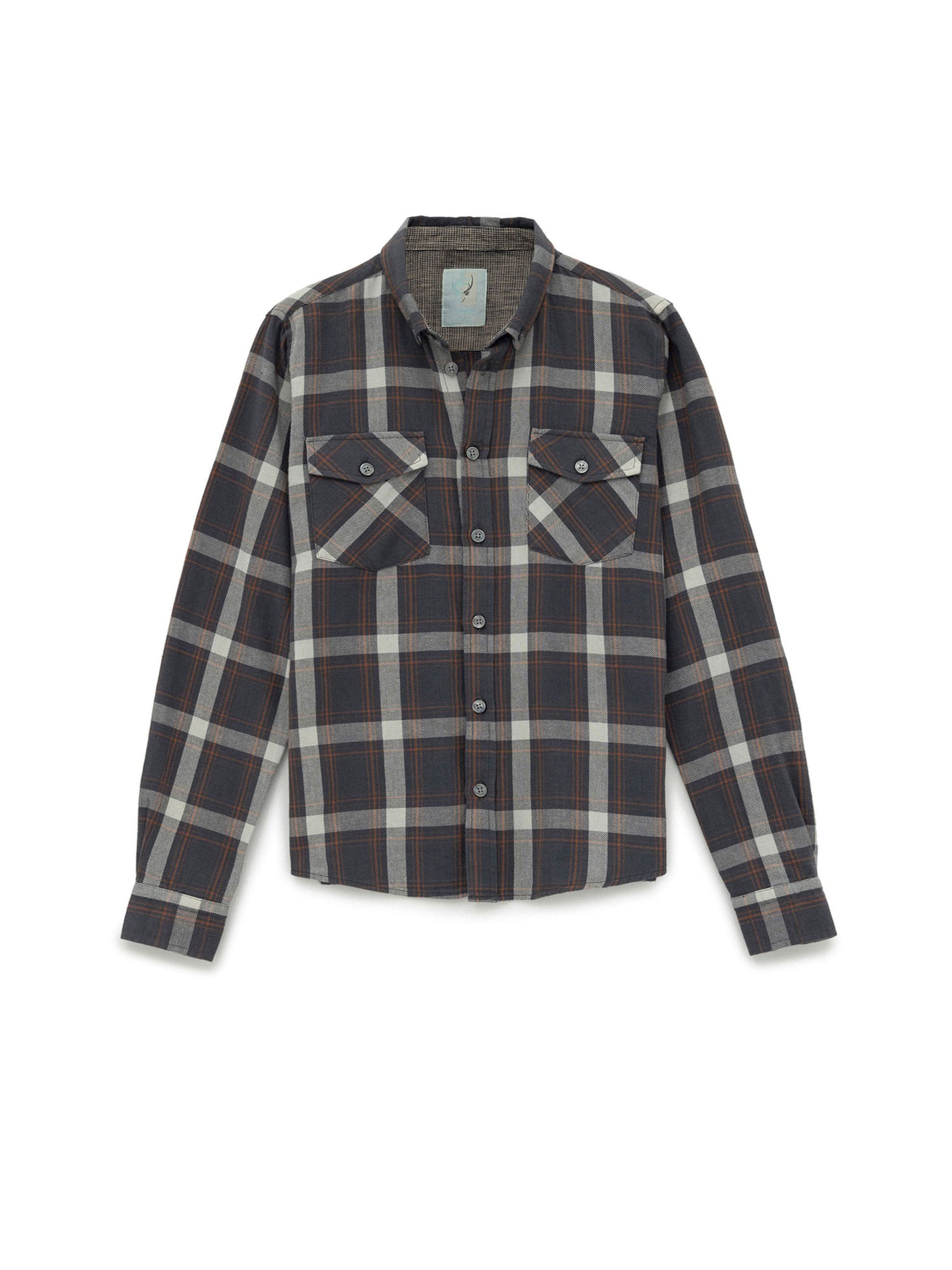 By Diess Collection Regular fit Πουκάμισο σε γκρι: μπροστά